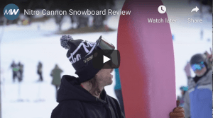 Gear Guide - Nitro Cannon 203, Snowboard Video Review