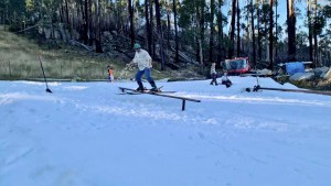 Corin Forest, April 2 this year. The Rail Jam will have a full set up with a variety of features.