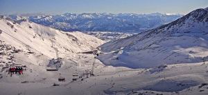 A nice day in The Remarkables today, but more snow is on the way.