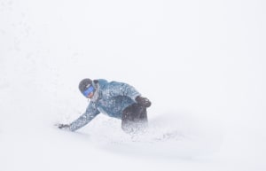 Powder day in Thredbo last winter, the kind of day when a well-looked after goggle comes into its own  Photo: Jimmy Williams
