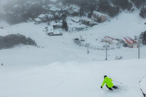 Falls Creek, yesterday and there's snow on the way next week. Photo: Falls Creek