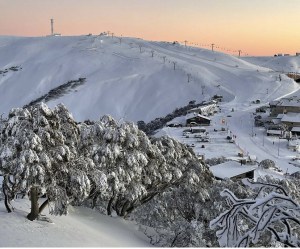 A magic morning in Hotham this morning,the mountain looking good after 26cms over the weekend. Photo: Drew Jolowizc