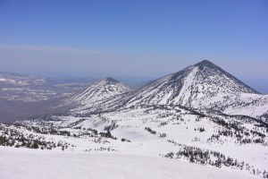 The spring time views on the way up to Idoate