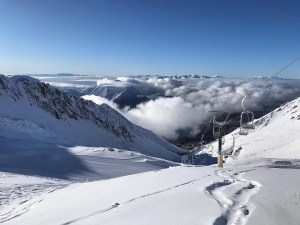 Ohau ski field, looking inviting last week and it received 1 metres in 48 hours from this week's storm. Photo: Ohau Snow Fields