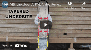 Gear Guide Video Review: YES. Snowboard’s PYL.