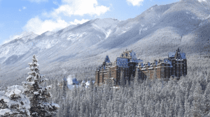 Fairytale-esque lodging can be found at the Fairmont Banff Springs Hotel, just five minutes drive from the town centre in Banff. Canada’s ‘Castle in the Rockies’ has been providing legendary hospitality for more than 125 years. Image:: Banff & Lake Louise Tourism/Fairmont Hotels & Resorts