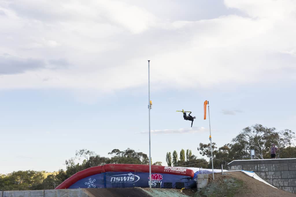 Airbag Jump Opens at National Snowsports Training Centre in Jindabyne