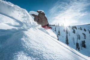 An perfect powder day in Panorama last February