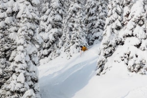 Lake Louise yesterday. The Banff resorts have had the best early season conditions n years. Photo: @philipforsey