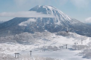 After a month of consistent snowfalls in both Hokkaido and Honshu, the sun made an appearance in Niseko. Spectacular. Photo: Sea and Summit Media