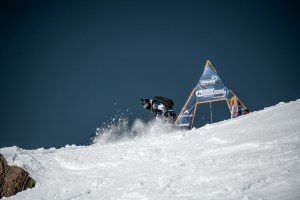 Freeride Junior World Championships, Kappl, Austria - Australian Vaughn Hardwick Takes Third in Men's Snowboard