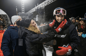 Scotty James, all smiles after his fourth X Games win.