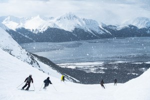 Alyeska has a spectacular backdrop 