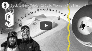 Athletes Pushing the Boundaries at The Nines in Crans Montana. Video