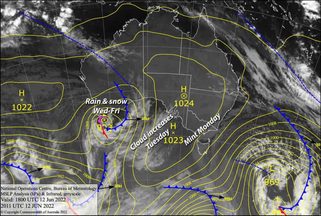 Mt Buller Weather Mt Buller Snow Forecast Mountainwatch