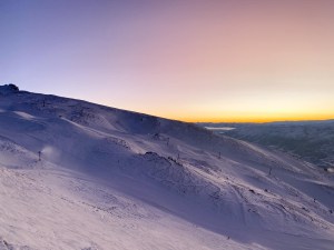 A nice sunshine in Cardrona this morning, the start of a mint day. Photo: Cardrona