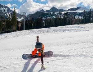 Summer corduroy in Banff Sunshine, Canada. Photo: Banff Sunshine