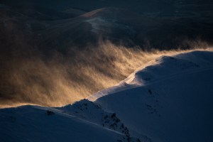 Wild winds in Mt Hutt yesterday but winds shock ease tomorrow. Photo: Mt Hutt 