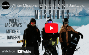 Winter Missions, New Zealand with Will Jackways and Mitchell Davern. Video