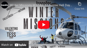 Winter Missions - Tess Coady's and Valentino Guseli's Aussie Heli Day