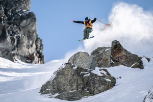 Ben, competing in the North Face Frontier in The REmarkables in September.