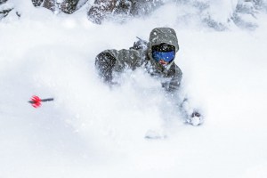 Buller skier Max Bad?? 
enjoying a 16 inch refill in Jackson Hole this week. Photo: Tony Harrington