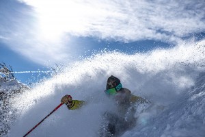 Mike Slattery, cold dry Silvretta powder