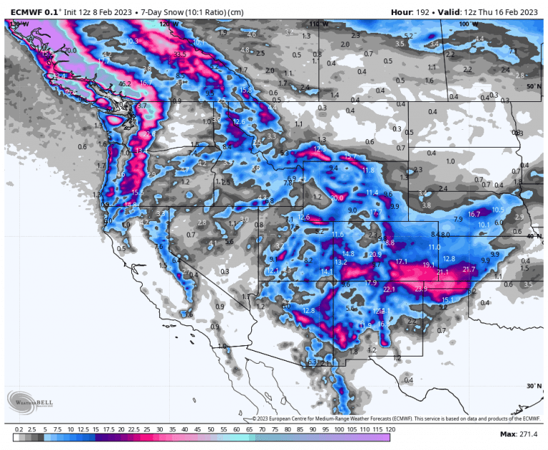Vail Weather Vail Snow Forecast Mountainwatch