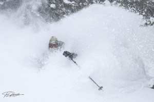 Chris Figenshau finding some deep, deep powder inJackson Hole yesterday. Guess what? It'll be like this again in many North American resorts next week. Photo Tony Harrington