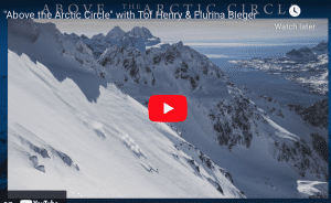 Above The Arctic Circle - Skiing Norway's Lofoten Islands. Video