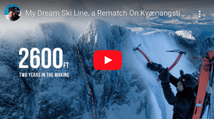 Nikolai Schirmer's Second Attempt at His Dream Ski Line. Video