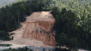 The land slip created significant access probems to Falls Creek over summer, but the road reopened onApril 23. 
