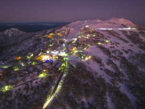 Beautful shot of Mt Buller on Wednesday , June 21st. Photo: Tony Harrington