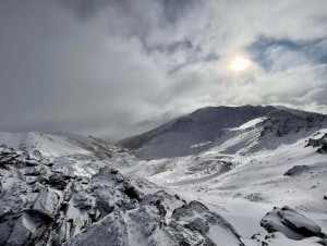 TheRearkables after a 5cm dusting on June 29.