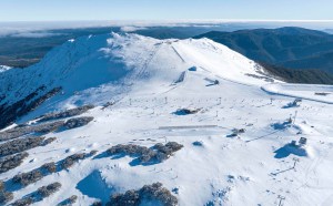 Mt Buller yesterday, and the sunny weather wil continue.Photo: Tony Harrington