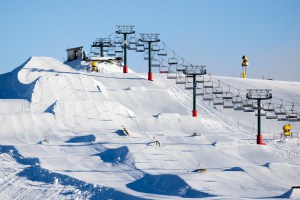 Fine weather in Hotham yesterday. Cloud wil increae today ahead of an ugky change tnrorrow. Photo: Hotham Alpune Resort