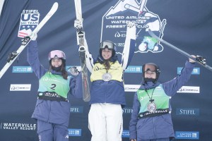 Jakara celebrates her 10th gold medal for the season. Photo: OWIA