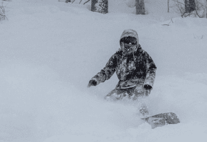 Pow day in Hakuba yesterday with 30cms and it's snowing again today.