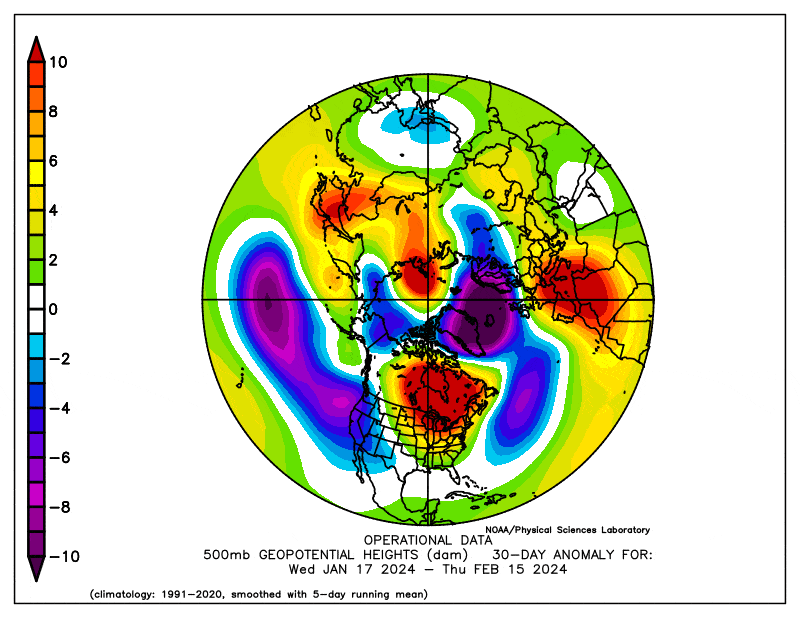 2023-2024 North American Snow Season Outlook February Update – Hope ...