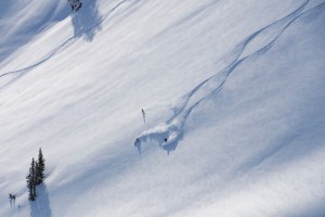 Dreamy turns in Snowbird Utah, thanks to more snow in the past two weeks. Photo: Snowbird