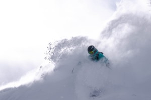 Tim Durtschi finding the goods in Jackson Hole earlier this week. Photo: Tony Harrington