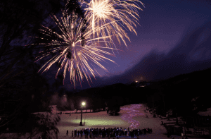 Fireworks are a big part of the opening weekend. Photo: Thredbo