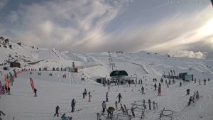 High cloiud in Cardrona this morning