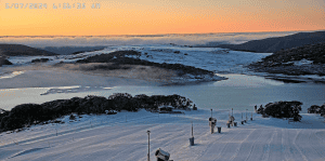 A nice morning in Falls Creek today and the fine weather will continue over the weekend