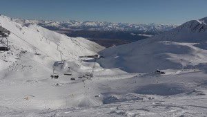 Beautiful conditions in The Remarkables today after yesterday's snow dump.