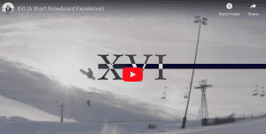 XVI – A Short Snowboard Experience Featuring Valentino Guseli. Video.