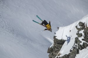 Action from the North Face Frontier 2X 2024, at Treble Cone, presented by Winter Games NZ