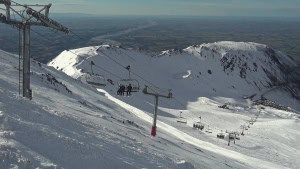 A nice day in Mt Hutt today, but things turn ugly tomorrow. Photo: Mt Hutt snowcam