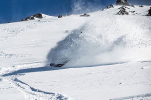 Fresh pow in Mt Hutt, last Friday. Photo: Mt Hutt