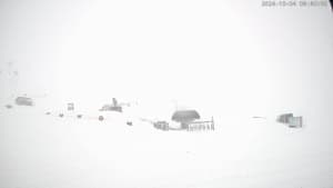 Another socked-in day at Cradrona this morning, but mainlky fine weather wil retun for the weekend.